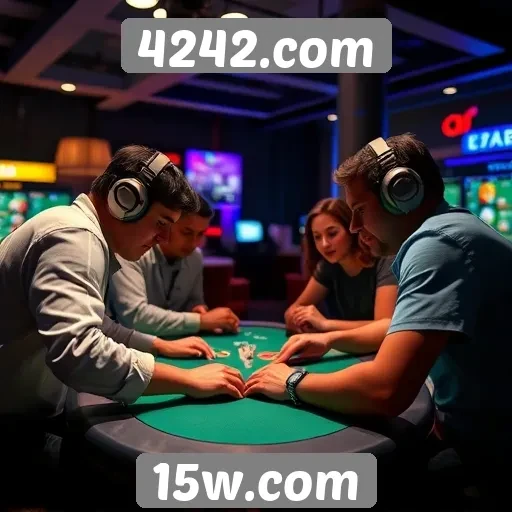 Experiência de jogo online no 4242.com é analisada