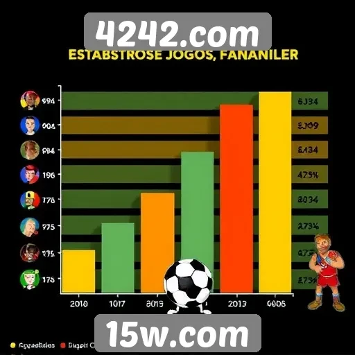 Estatísticas de jogos mais populares no site 4242.com